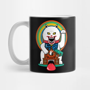 Haunted House Cat Mug